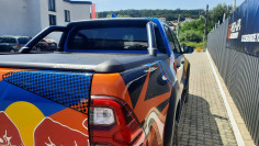 Montare rulou de bena und rollbar pe Toyota Hilux 2020 2