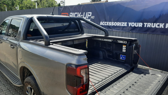 Montare rulou de bena und rollbar pe Ford Ranger 2023