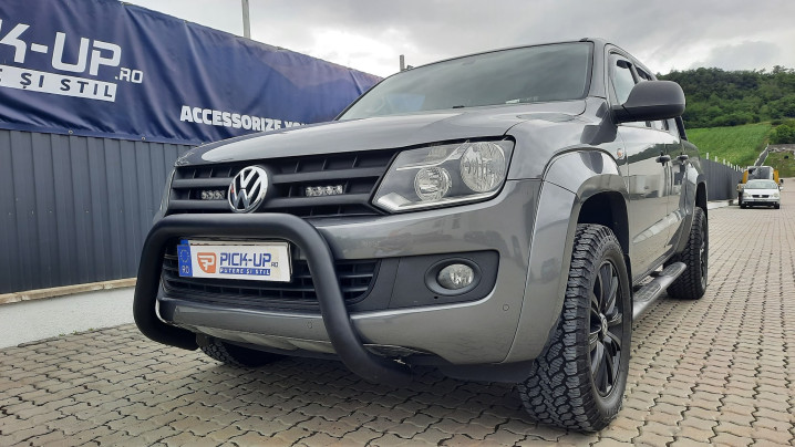 Bullbar installed on Volkswagen Amarok 2016