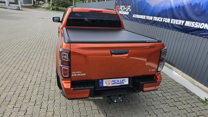 Montare rulou de bena pe Isuzu D-Max 2020