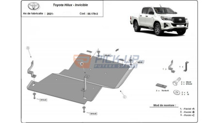 Scut Toyota Hilux 2024 SCP SCUTDIF