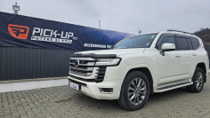 Hood guard, spot light installed on Toyota Land Cruiser  2