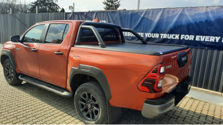 Montare rulou de bena und rollbar pe Toyota Hilux 2020
