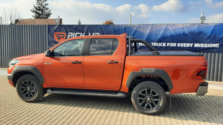 Montare rulou de bena und rollbar pe Toyota Hilux 2020
