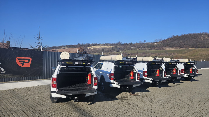 Kisteherautó elektromos munkákhoz - Ford Ranger 2024