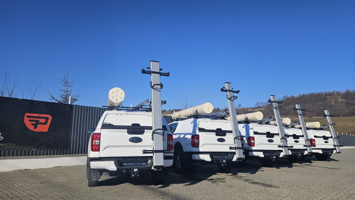 Kisteherautó elektromos munkákhoz - Ford Ranger 2024