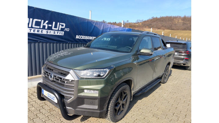Montare rulou de bena, rollbar, bullbar, rollbar, Anhängerkupplung Ssang Yong Musso Grand 2024