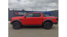 Csörlőrögzítés, csörlőtartó, motorháztető-terelő és ablak a Ford Ranger Raptor 2022-n