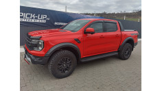 Csörlőrögzítés, csörlőtartó, motorháztető-terelő és ablak a Ford Ranger Raptor 2022-n 2