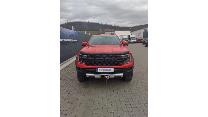 Montare troliu, suport troliu, deflector capota und geam pe Ford Ranger Raptor 2022