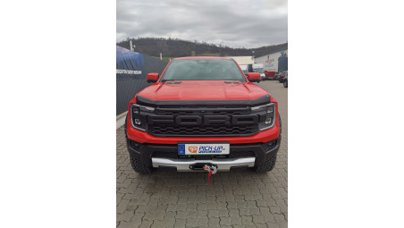 Csörlőrögzítés, csörlőtartó, motorháztető-terelő és ablak a Ford Ranger Raptor 2022-n
