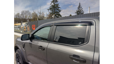 Montare capcac de bena, deflector geam, cheder etansare oblon pe Ford Ranger 2023