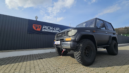 Montare troliu si suport troliu pe Toyota Land Cruiser 1984-1999