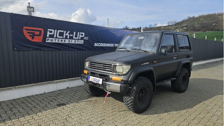 Montare troliu und suport troliu pe Toyota Land Cruiser 1984-1999