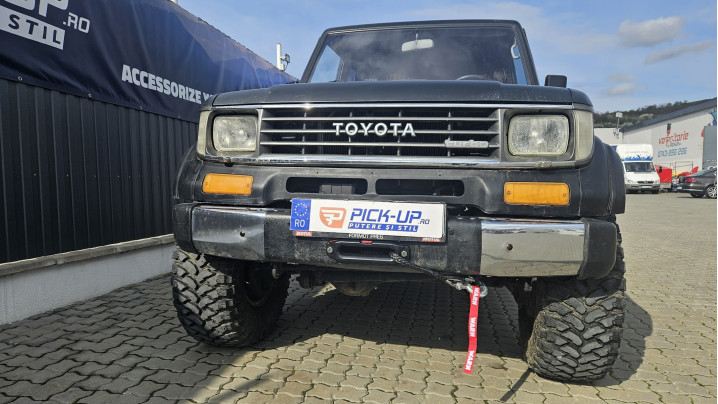 Montare troliu si suport troliu pe Toyota Land Cruiser 1984-1999