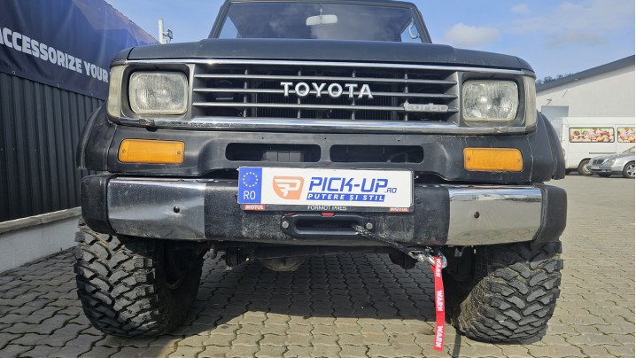 Montare troliu und suport troliu pe Toyota Land Cruiser 1984-1999