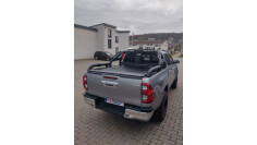 Bed liner, winch-winch plate, rollbar, rail guard installed on Toyota Hilux 2022