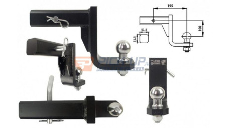 Carlig de remorcare 2024 AUG BL