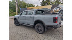Window visors, spot lights installed on Ford Ranger 2022 2