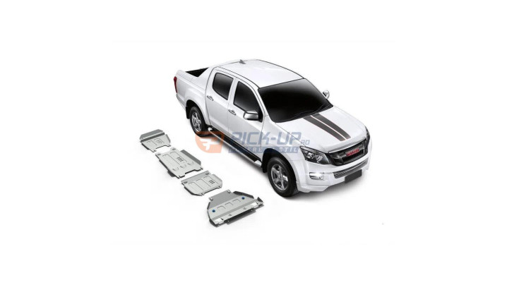 Alumínium haspáncél készlet Isuzu D-Max 2012 RIV COMPLETE SHIELD