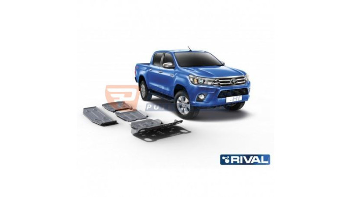 Alumínium haspáncél készlet Toyota Hilux 2018 RIV COMPLETE SHIELD