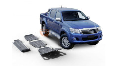 Schutzplatten Toyota Hilux 2015 RIV SCHUTZPLATTEKOMPLETT 2