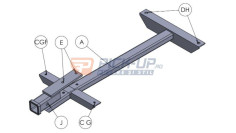 Suport montare plug Volkswagen Transporter T5 WAT PVW66DT
