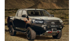 Bullbar aluminiu mit reflectoare LED Toyota Hilux 2024 RIV BB