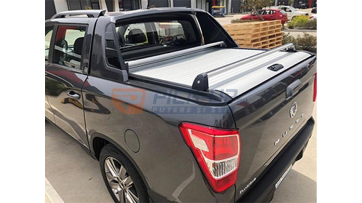 BLACK CROSS BARS MT CCSS90P07 SSANGYONG MUSSO 2018+