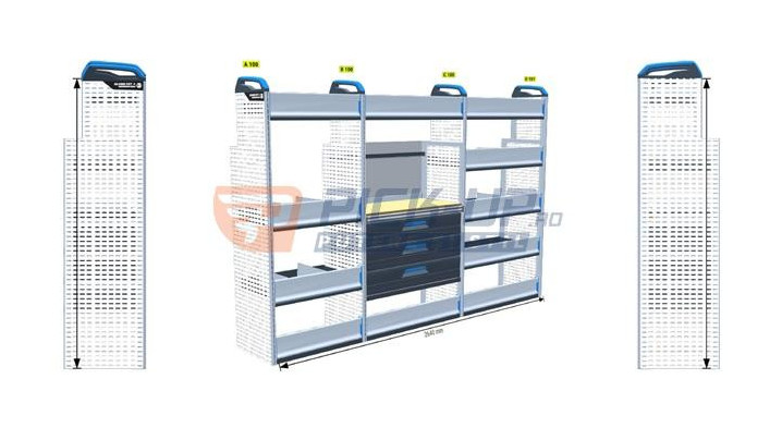 VAN rack berendezések