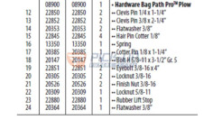 MEY PATH PRO SNOW PLOW ASSEMBLY KIT 2