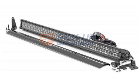 LED LIGHT BAR DUAL ROW CURVED 50" WHITE DRL RC BLACK SERIES LED LIGHT BAR DUAL ROW CURVED 50" WHITE DRL RC BLACK SERIES