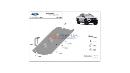 EGR haspáncél Ford Ranger 2020 SCP SCUTEGR