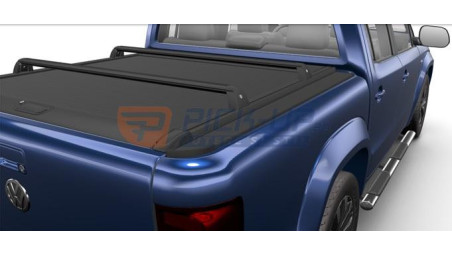 Fekete keresztrúd Volkswagen Amarok 2024 MT BT roll-uphoz