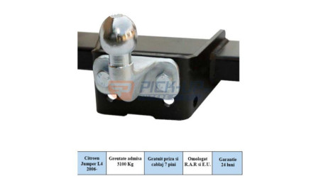 TOW HOOK  C/030 CITROEN JUMPER L4 2006- PREZENT
