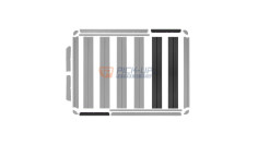 Tetőcsomagtartó alumínium Toyota Land Cruiser 150 2010 RIV RR