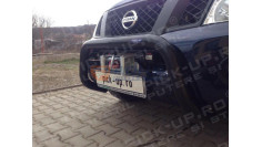 BULLBAR MED 167 BLACK  NISSAN NAVARA
