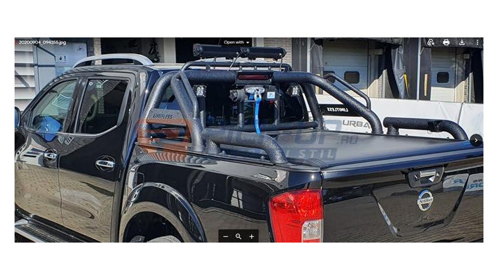 Nissan Navara NP300 2016-2024 lökhárító zár LIM RUM
