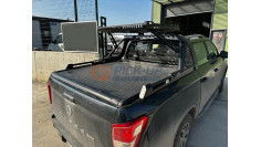Rollbar negru Ssang Yong Musso Grand (Long Bed) SDI WO 2