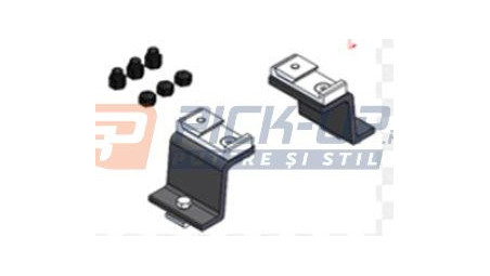 ALUMINUM CROSSBAR SET WITH T-TRACK