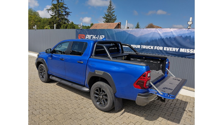 Montare rulou de bena und rollbar pe Toyota Hilux 2020