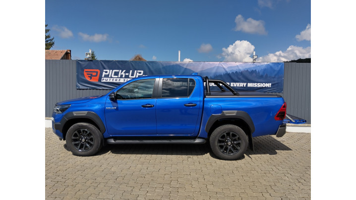 Montare rulou de bena und rollbar pe Toyota Hilux 2020