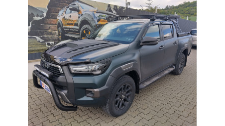 Montare rulou de bena, rollbar, bullbar, deflectoare pe Toyota Hilux 2020
