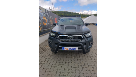 Bukócső, bukócső, bukócső, terelők felszerelése a Toyota Hilux 2020-ra