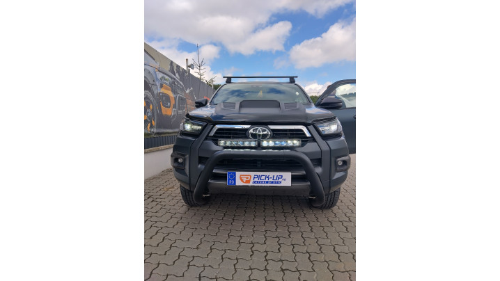Montare rulou de bena, rollbar, bullbar, deflectoare pe Toyota Hilux 2020