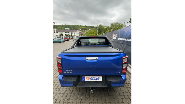 Montare rulou de bena, capitonaj, rollbar und Anhängerkupplung pe Isuzu D-Max 2024