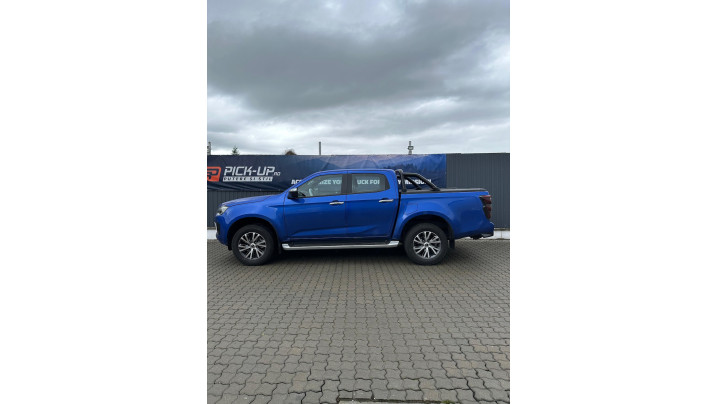 Montare rulou de bena, capitonaj, rollbar si carlig remorcare pe Isuzu D-Max 2024