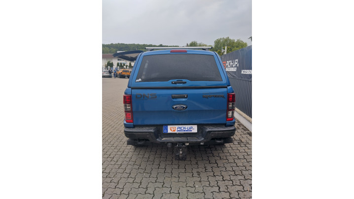Canopy , tailgate assistance installed on Ford Ranger Raptor 2019