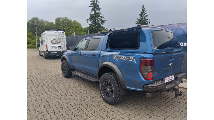 Montare hardtop und aundstenta oblon pe Ford Ranger Raptor 2019