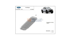 Ford Ranger 2011 SCP SCUTREZ tankhaspáncél